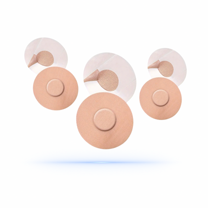 StayActive Beige sensor Patch för Freestyle Libre 1,2 och 3  (10-pack) - Diabeteshjalp