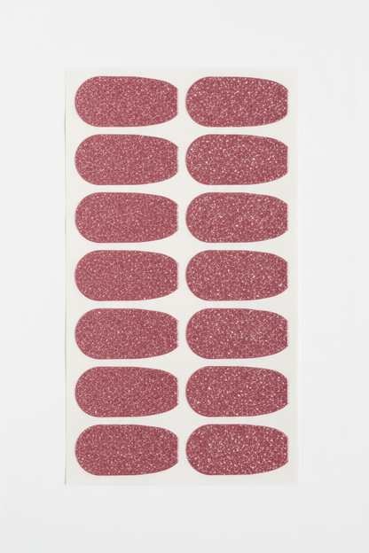 Glitterstickers för Dexcom G6 - Rosa glittriga stickers för CGM-sensor