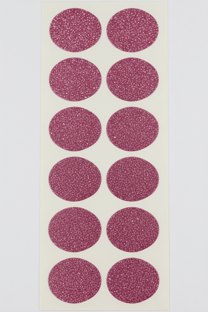 Rosa glitter stickers G7 enhanced